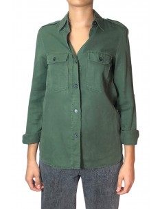 Camisa lyocell verde