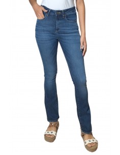 Jeans flare high rise deep...