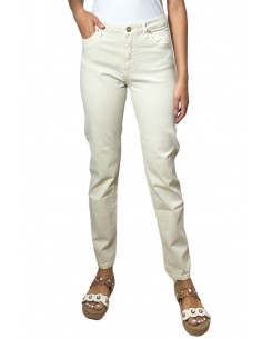 Jeans mid rise beige